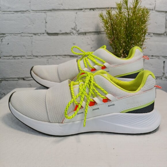 WOMENS UNDER ARMOUR CHARGED BREATH LACE SPORTSTYLE SHOES, LIKE NEW, SIZE 10 - Picture 7 of 11